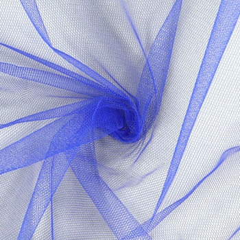 TÃ¼ll hardes type 100% nylon (50m x 140cm), Victoria Blau